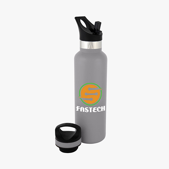 20 oz Basecamp® Mesa Tundra Bottle with Flip Straw Lid - Full Color