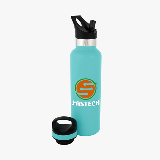 20 oz Basecamp® Mesa Tundra Bottle with Flip Straw Lid - Full Color