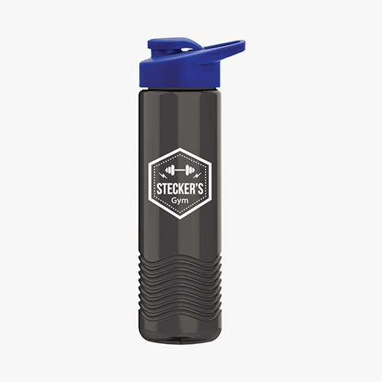 24 oz Tritan Wave Bottle w/Drink-Thru Lid