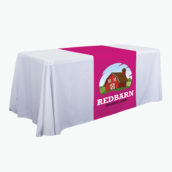 28 Table Runner w/Full Color Imprint