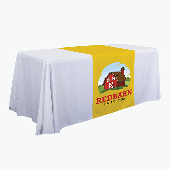 28 Table Runner w/Full Color Imprint