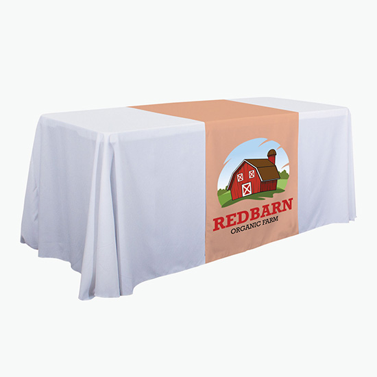28 Table Runner w/Full Color Imprint