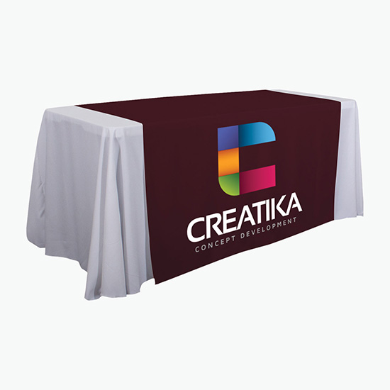 57 Table Runner w/Full Color Imprint