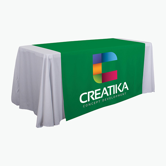 57 Table Runner w/Full Color Imprint