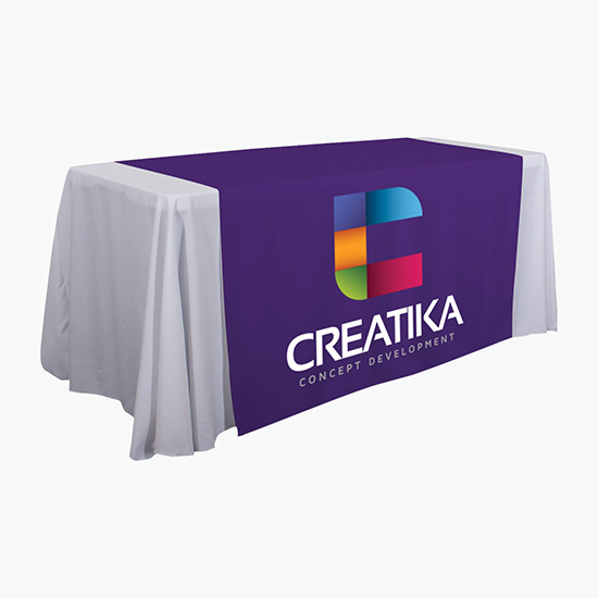 57 Table Runner w/Full Color Imprint
