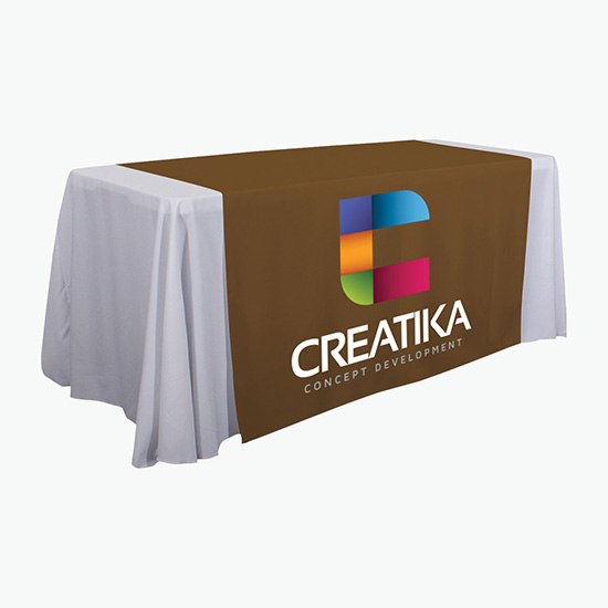 57 Table Runner w/Full Color Imprint