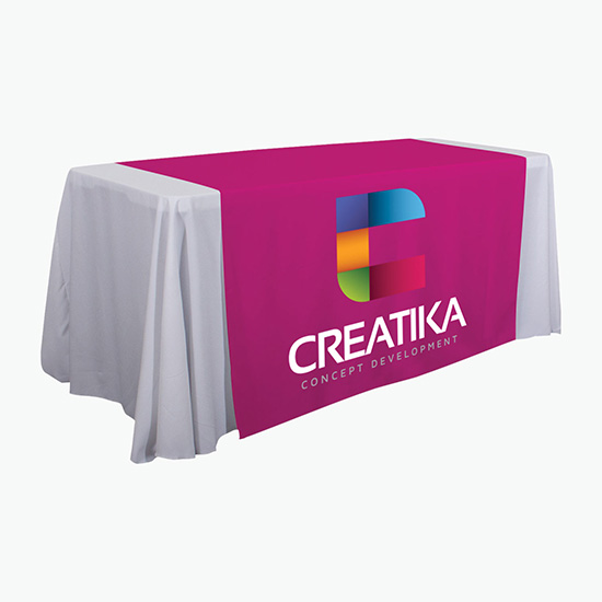 57 Table Runner w/Full Color Imprint