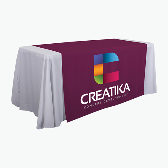 57 Table Runner w/Full Color Imprint