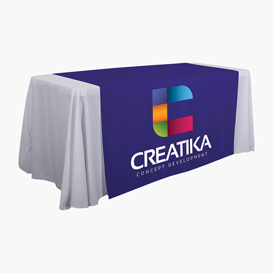57 Table Runner w/Full Color Imprint