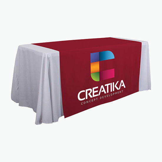 57 Table Runner w/Full Color Imprint