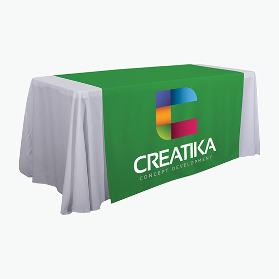 57 Table Runner w/Full Color Imprint