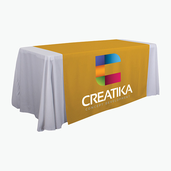 57 Table Runner w/Full Color Imprint