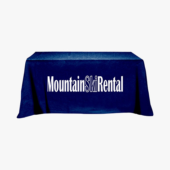 Open Back Table Cover - 6' - 24-Hour Production