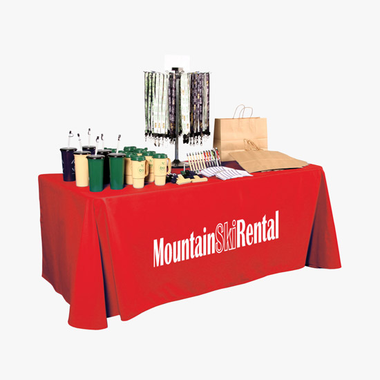 Open Back Table Cover - 6' - 24-Hour Production