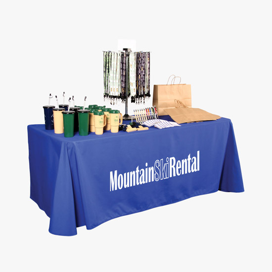 Open Back Table Cover - 6' - 24-Hour Production