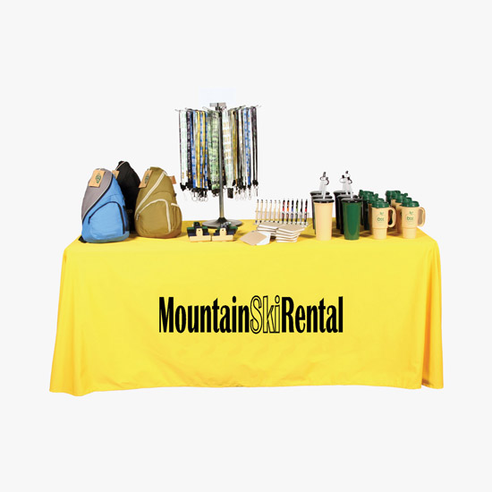 Open Back Table Cover - 6' - 24-Hour Production