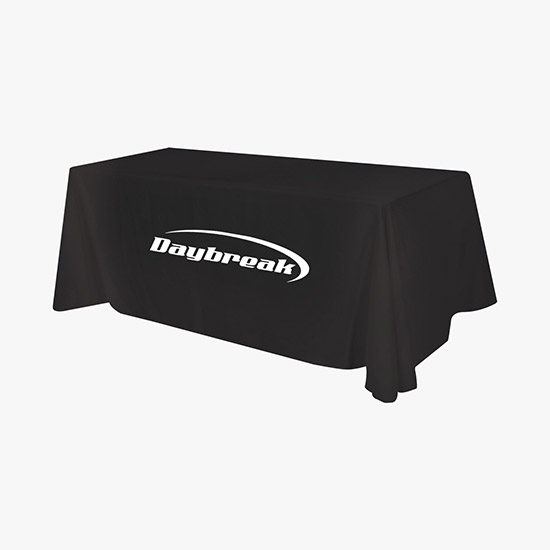 Open Back Table Cover - 8'