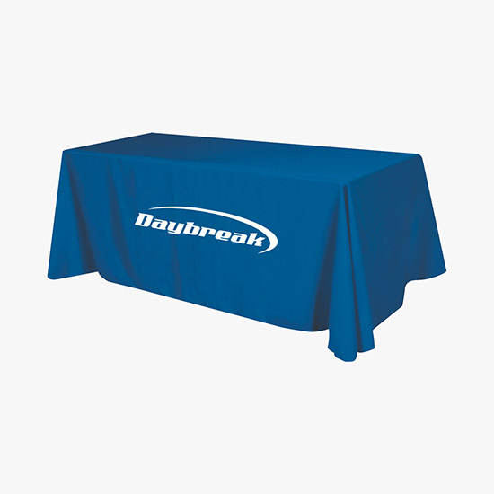 Open Back Table Cover - 8'