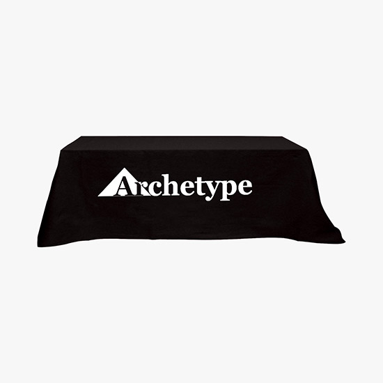 Closed Back Table Cover - 6'