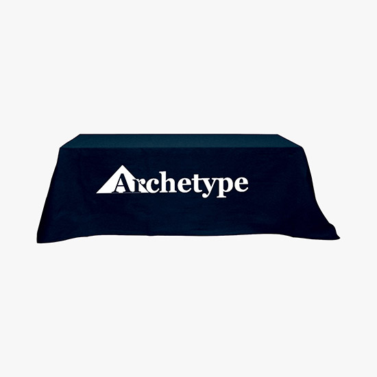 Closed Back Table Cover - 6'