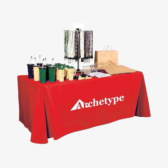 Closed Back Table Cover - 6'