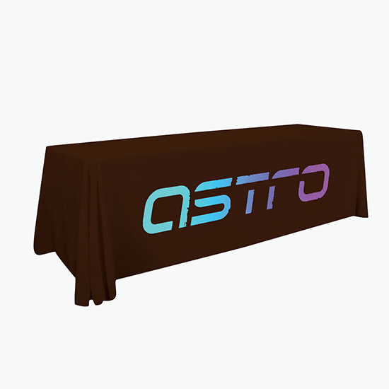 8' Laser Edge Closed Back Table Cover