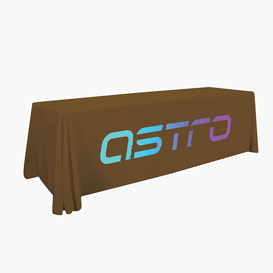 8' Laser Edge Closed Back Table Cover