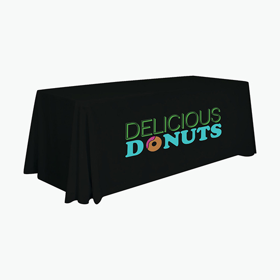 6' Laser Edge Closed Back Table Cover