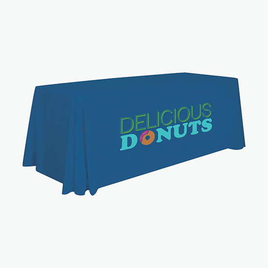 6' Laser Edge Closed Back Table Cover