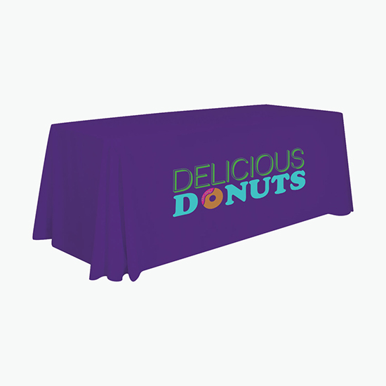 6' Laser Edge Closed Back Table Cover