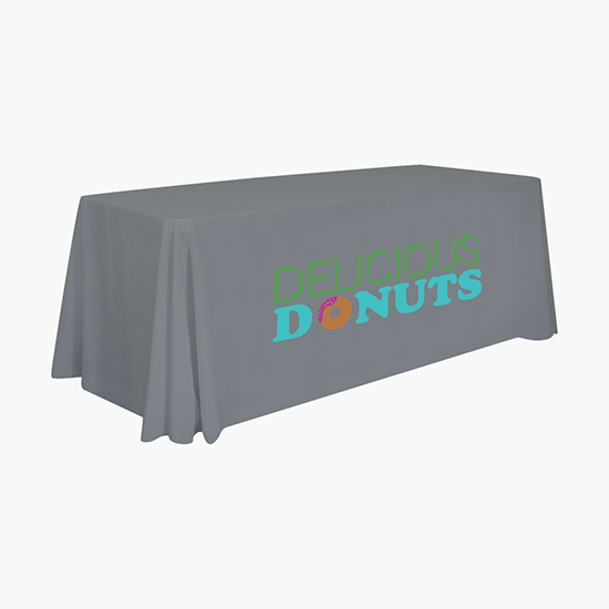 6' Laser Edge Closed Back Table Cover