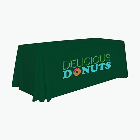 6' Laser Edge Closed Back Table Cover