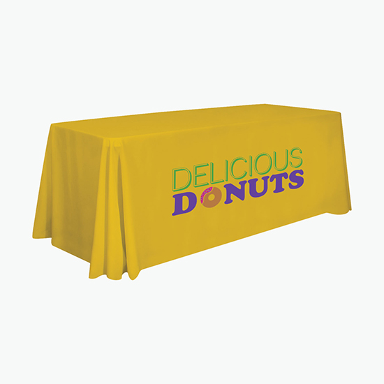 6' Laser Edge Closed Back Table Cover