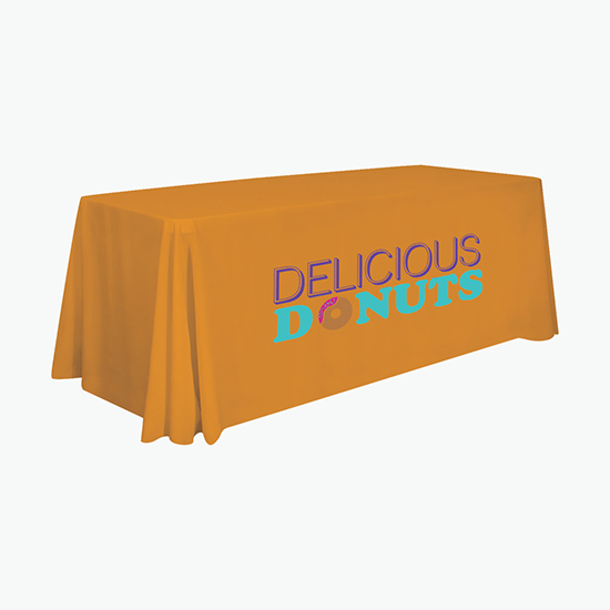 6' Laser Edge Closed Back Table Cover