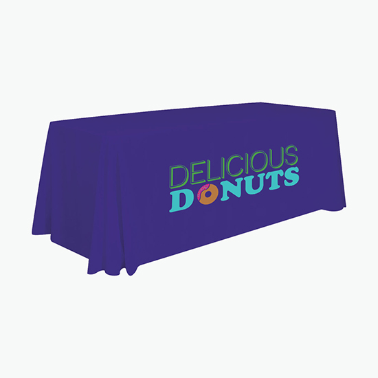 6' Laser Edge Closed Back Table Cover