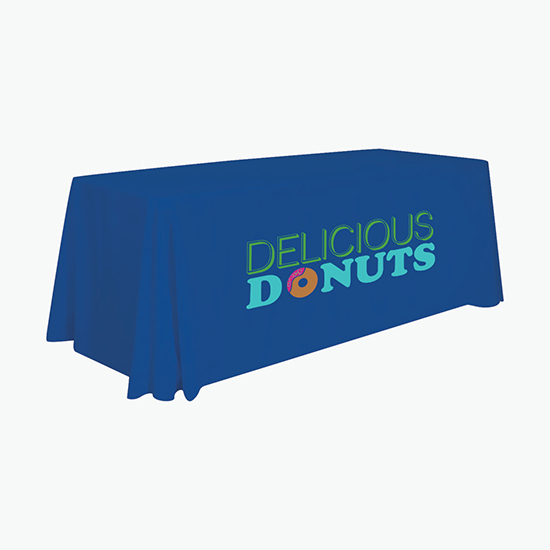 6' Laser Edge Closed Back Table Cover