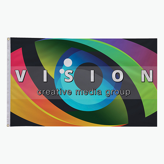 3' x 5' Nylon Flag - Single Sided
