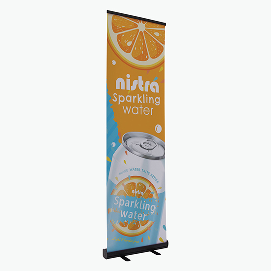 24'' Economy Retractor Banner