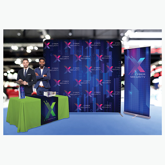 EuroFit Recycled Straight Wall Banner - 7 1/2' x 8'