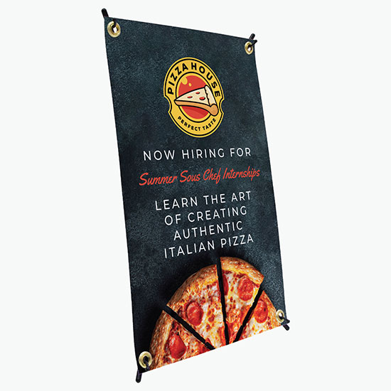 Mini X Banner Tabletop Display