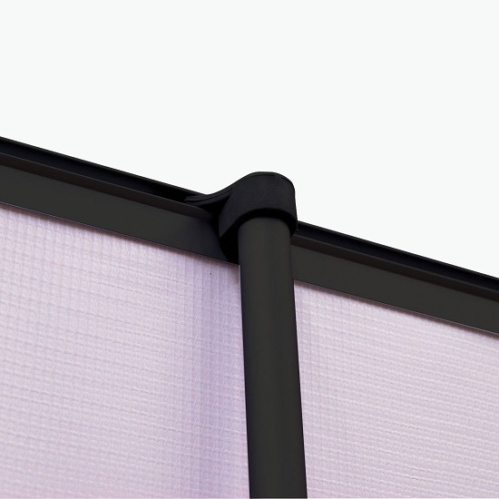 24 Economy Tabletop Retractor Banner - Dry Erase