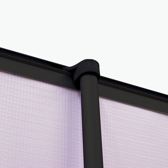 18 Economy Tabletop Retractor Banner - Dry Erase