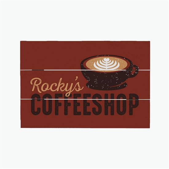 Full Color Slatted Wood Print - 8 x 12