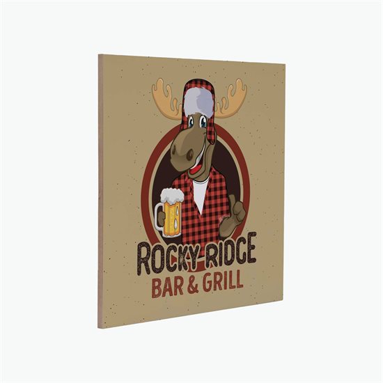 Full Color Wood Print - 12 x 12