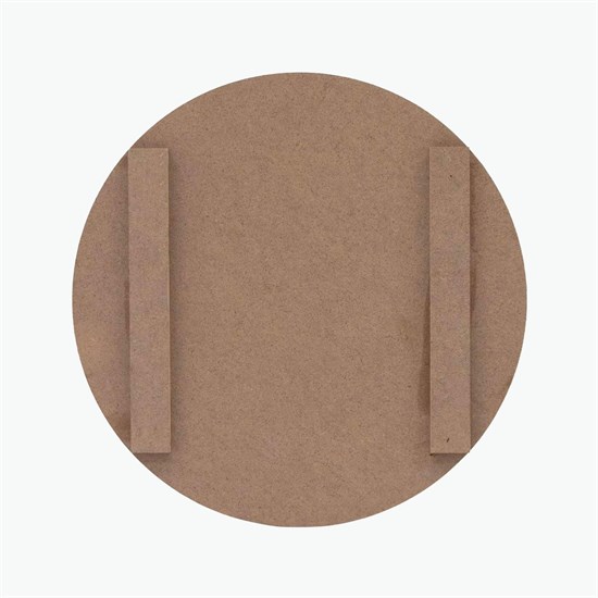 Round Full Color Wood Print - 12