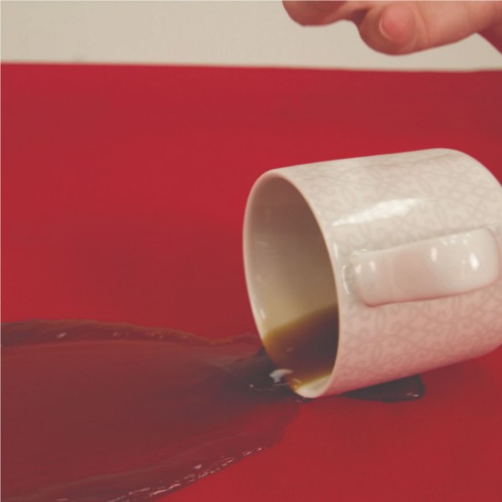 6' Stain Resistant Pro Closed Back Table Cover with Full Color Imprint