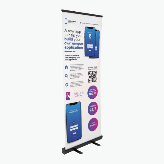 31.5 FeatherLite Economy Retractor Banner