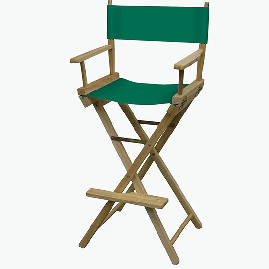 Director Chair - Bar Height - Blank