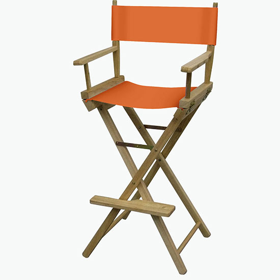 Director Chair - Bar Height - Blank