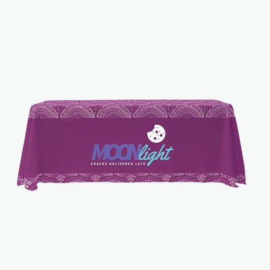 6' EcoWise Closed Back Full Color Table Cover